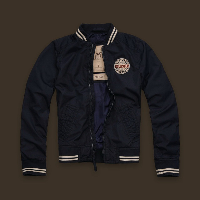 Hollister Hombres Chaquetas Zafiro HCO4701